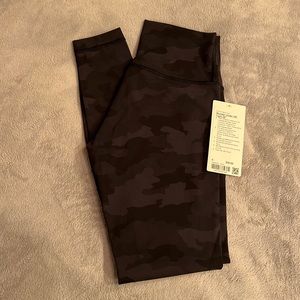 Lululemon Wunder Under HR Tight 28” Camo